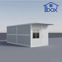 Cabane préfabriquée économique et portable, conteneur pliable, maison préfabriquée, maison modulaire pour bureau