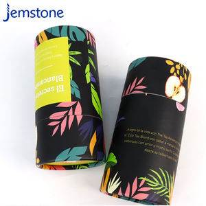 Tube à café en papier artisanal biodégradable et recyclable, avec papier enduit, estampage à chaud, finition disparaissante - Product Image 6