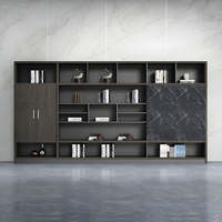 Meubles de bureau modernes, armoire élégante avec compartiments à ouverture par pression pour le bureau