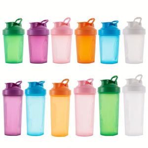 Wholesale Large Capacity Plastic <b>Protein</b> Shaker Bottle with Carry Loop Leakproof Custom Logo for <b>Gym</b> Fitness - Product Image 6