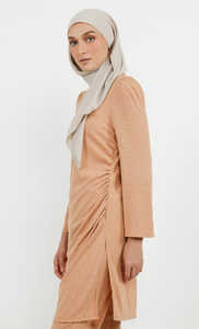 SIPO Custom Cheap Designs 2 <b>Sets</b> Modest Kaftans Layers Muslim for Women Elegent Dubai Trendy Islamic Clothing Ethnic Clothing - Product Image 3