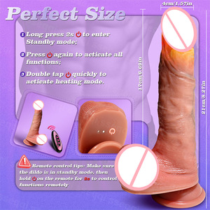 Cross-border Best-Selling DildoRooster Liquid Silicone <b>Vibrator</b> for Women's Safe Adult Self-Pleasuring 100% Waterproof - Product Image 3