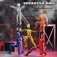 3D假人13机器人动画动作人物聚氯乙烯男孩感觉烦躁玩具自闭症多关节可移动酷小玩意礼物儿童
