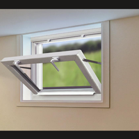 Fenêtre à guillotine en polyuréthane, fabrication sur mesure, fournisseur, 4 niveaux, étanche EPDM, coupe-vent, ignifuge, pour bureau et maison, design élégant et moderne