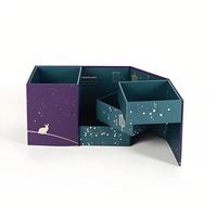 Boîte cadeau personnalisée avec compartiment intérieur en mousse, décoration extérieure orientée vers la marque