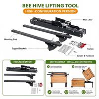 Outil de levage de ruche Beehive Super Lifter : Réduit l'effort de levage de 90 % pour l'inspection individuelle des ruches Langstroth et Dadant – Idéal pour l'apiculture nationale britannique
