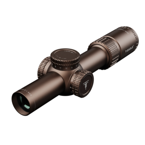Cannocchiale T-EAGLE EOS 1.2-6 Marrone con Bordo Sottile, Ottica Tattica Impermeabile per Caccia e Sport all'Aperto - Product Image 2