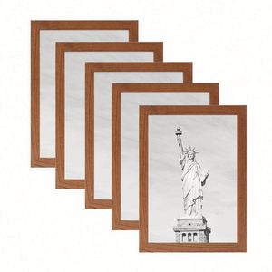 Marcos de Madera Rústica Negra para Pósteres A4 y A3, para Fotos de 6x8, con Impresión UV, Tamaños Personalizados, Juego de 3/4/6 - Product Image 5