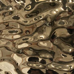 304 צבע אדוות מים גיליון לוח מתכת מחיר סיטונאי כסף נירוסטה ספק גיליון דקורטיבי - Product Image 5