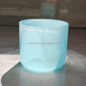 ขันคริสตัลใสสำหรับทำสมาธิ ซันตาสติ  ควอตซ์สีน้ำเงิน สำหรับโยคะและการบำบัด ความถี่ 432Hz/440Hz - Product Image 3