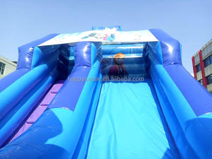 Happy Castle Toboganes secos inflables gigantes congelados personalizados para niños <span class=keywords><strong>Castillo</strong></span> hinchable comercial 7X4m con precio <span class=keywords><strong>de</strong></span> fábrica - Product Image 5