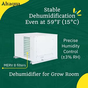 Deshumidificador de Aire Industrial para Cuarto de Cultivo de Cáñamo, Deshumidificación a Baja Temperatura, Controlador Inteligente de Humedad - Product Image 1