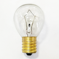 Ampoule à incandescence S11 G35 BA15D B22 E17 24V-75V, verre transparent, ampoules rondes Edison, dimmable, 2200-2500K