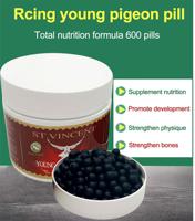 Pilules pour jeunes pigeons, complément nutritionnel pour pigeons de course, pilules stimulant la croissance et l'immunité pour jeunes pigeons de course, additif alimentaire pour oiseaux