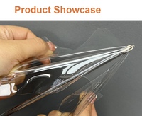 Film de protection de pare-brise en TPU PPF haute définition 6,5 mil - Super hydrophobe, anti-explosion (anti-salissure, sans vertiges)