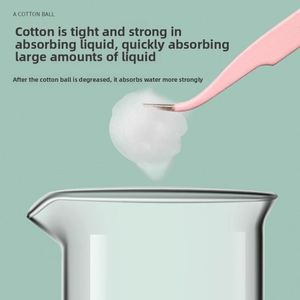 100 pièces de coton démaquillant pour ongles, pour désinfecter et nettoyer les pointes des ongles, outils de nettoyage, coton dégraissant pour ongles - Product Image 4