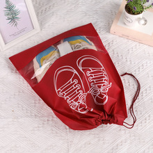 Wholesale High Quality Custom Waterproof Dust Proof Non Woven Foldable Drawstring Storage Bag Cover for <strong>Shoes</strong> and <strong>Wardrobe</strong> - Product Image 6