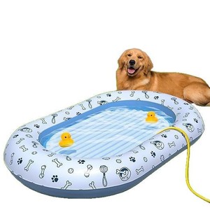 Inflatable Dog Pool PVC Pet Float Summer Water Toy for Dogs Outdoor Use - Product Image 5