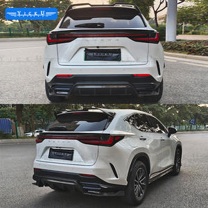 YICKU Kit de carrosserie de haute qualité pour <span class=keywords><strong>Lexus</strong></span> NX 2022 + mise à niveau YCK fibre de carbone lèvre avant diffuseur arrière Spoiler jupes latérales aile supérieure - Product Image 3