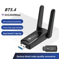 Adaptador USB WiFi 6 BT 5.4, Dongle Inalámbrico para Pantalla Externa de Laptop