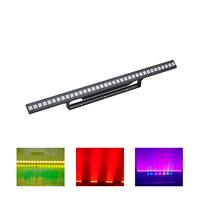 GM36 36*3w Luz de Pared LED Tipo Cortina, Luces de Carreras de Caballos, 100w RGBW 4 en 1, Control de Píxeles, Luz de Escenario para DJ, Clubes