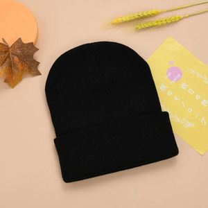 Gorro de Punto Liso para Niños a Precio de Fábrica, con Letras y Caracteres Bordados Personalizados, 100% Acrílico, Unisex, para Invierno, Venta al Por Mayor - Product Image 2