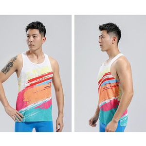 Ultra Lightweight Running Singlet Breathable Quick Dry Sleeveless Marathon Training Sports Vest - Product Image 4