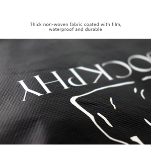 Bán buôn siêu thị mua sắm túi biểu tượng tùy chỉnh hoặc in không dệt vải PP Túi với dây kéo cho bao bì và khuyến mãi - Product Image 6