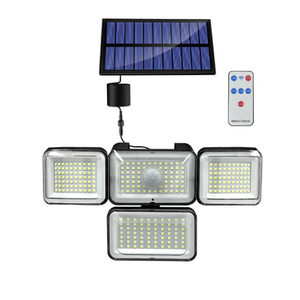 ไฟสปอร์ตไลท์ LED พลังงานแสงอาทิตย์ กันน้ำ กำลังสูง สำหรับภายนอกอาคาร พร้อมเซ็นเซอร์ตรวจจับความเคลื่อนไหว เหมาะสำหรับสนามกีฬาและสวน - Product Image 2