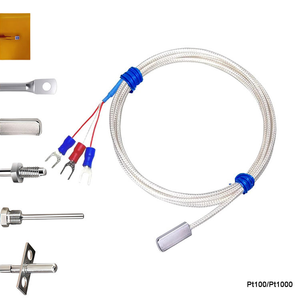 <strong>T</strong> K <strong>Type</strong> High-<strong>temperature</strong> Thermocouple Thin Film Probe Self-adhesive Thermocouple Surface <strong>Temperature</strong> <strong>Sensors</strong> - Product Image 2