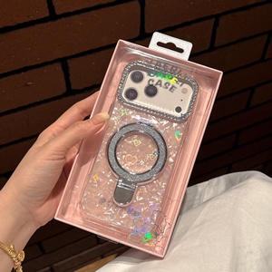 เคสซิลิโคนเจลผสมผงเพชรระยิบระยับ พร้อมที่จับวงแหวน สำหรับ Honor 500 <span class=keywords><strong>Pro</strong></span>, Nova 15 <span class=keywords><strong>Pro</strong></span>, P80 และ 90 <span class=keywords><strong>Pro</strong></span> Max - Product Image 5