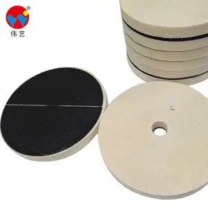 WEIYI Wearable Cheap Wool Felt Polishing Wheel for Ceramic Tiles Waxing