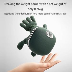 เครื่องนวดไฟฟ้าบริเวณคอและไหล่ พร้อมการนวดเนื้อเยื่ออย่างล้ำลึกด้วยความร้อน 3 ระดับ ประคบร้อน 3 โหมด - Product Image 6