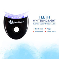 Appareil Mini Blanchisseur Dentaire à Batterie, Dispositif de Blanchiment des Dents avec Lumières LED, Portable pour Usage Domestique et Voyage