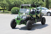 Fangpower — 4 sièges 4 roues, buggy latérale, véhicule utilitaire, essence, UTV, 400cc