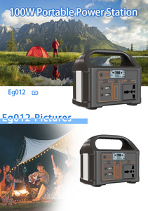 Alimentation électrique portable pour le camping 100W, station d'alimentation mobile multifonctionnelle pour l'extérieur, alimentation mobile 110V 220V pour ordinateur portable - Product Image 5