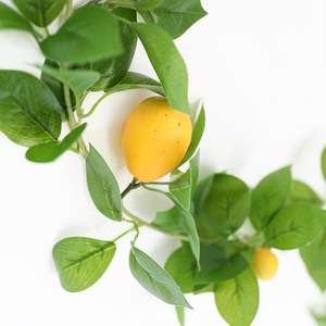 Planta artificial de limonero de 180 cm con hojas verdes y limones amarillos para decoración del hogar, balcón y accesorios de boda - Product Image 3