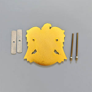 Изготовленный на заказ пустой UAE Saudi Arabia Egypt <span class=keywords><strong>Libya</strong></span> Syria Eagle Falcon из курайшского флагштока Эмблема для украшения винтовой гайки Национальный день - Product Image 4