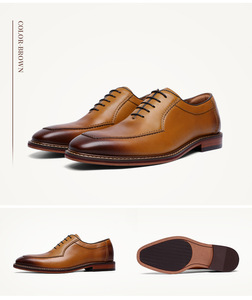 Zapatos Casuales de Cuero para Hombre con Remaches Metálicos y Cordones de Piel de Vaca - Zapatos de Punta Puntiaguda para Hombre, Nuevo Estilo - Product Image 6