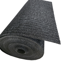 Tapis à nervures pour l'extraction aurifère avec trois bandes, en polypropylène, fabriqué à la machine, lavable, tapis minier à bandes