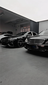 Body kit per <span class=keywords><strong>Mercedes</strong></span> <span class=keywords><strong>Benz</strong></span> S Class <span class=keywords><strong>W221</strong></span> Upgrade a W223 S63 Amg Bodykit 2005-2013 lifting per 2023 le prestazioni V8 di alta qualità - Product Image 6