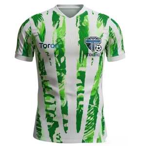 قميص رياضي عالي الجودة برقبة دائرية سريع الجفاف وقابل للتنفس للتدريب على كرة القدم مع إمكانية تخصيص الاسم والرقم، متوفر بمقاسات للكبار والأطفال، نسخة اللاعبين - Product Image 2