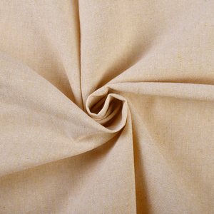 Toptan özel tasarım orta ağırlık dokuma nefes petek desen pamuk keten düz giysi kumaşı - Product Image 5