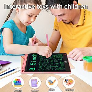 HS Tragbares Buntes Mini-LCD-Schreibtablett Schreibwaren Schreibtablett Spielzeug Kinder LCD-Zeichentablett 8,5 Zoll für Kinder - Product Image 4