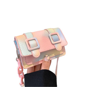 Sacs bandoulière mini tendance en PU coloré pour femme, de marque, avec sangle réglable, collection hiver-automne - Product Image 1