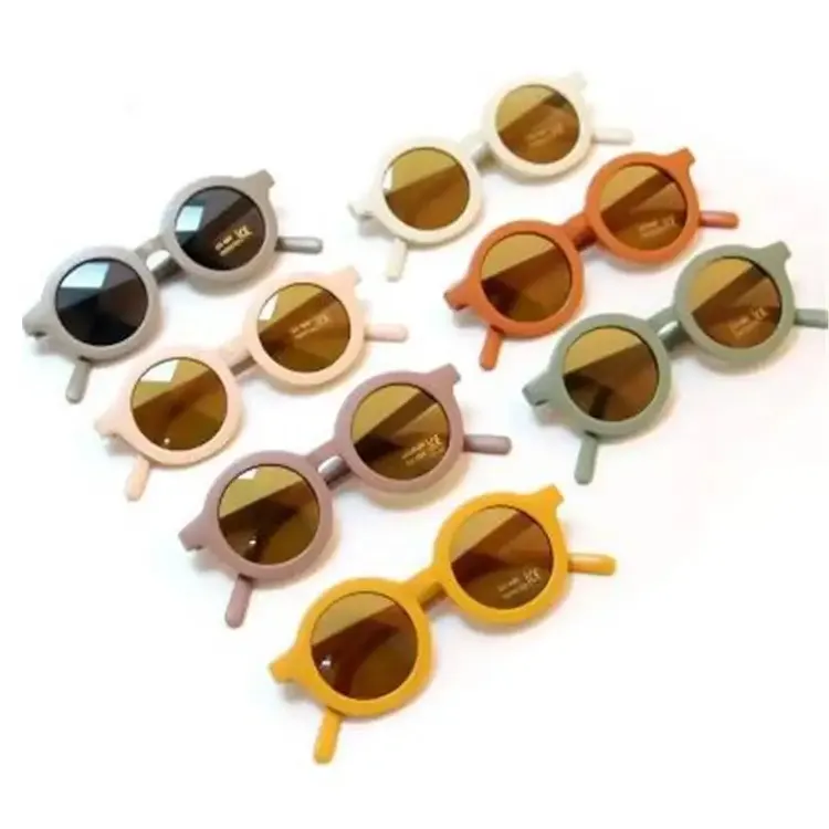 Wholesale Children Mommy And Me Sunglasses Infant's Cute Baby Kid Glasses Sun Eyewear Pc Resin Outdoor Beach Protection For