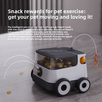 Nouveaux jouets robots intelligents pour animaux de compagnie, contrôle sans fil, application intelligente, robot compagnon pour animaux de compagnie avec vidéo 2K et audio à distance, jouets interactifs pour animaux de compagnie