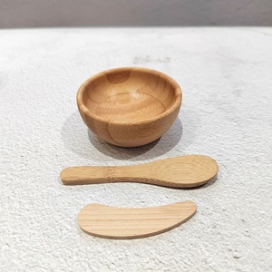 Palitos de cera de bambú desechables de madera con forma personalizada para salón de belleza - Product Image 3