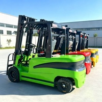 Chariot élévateur électrique mobile à faible bruit pour le chargement de conteneurs