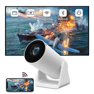 Hotack Factory HY300 Full Hd Smart Android 11 Projecteur vidéo Home Cinéma Mini projecteurs portables 4k